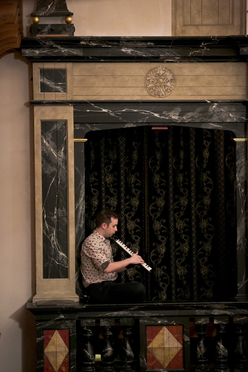 Jarom Brown in King Lear, production photo 3