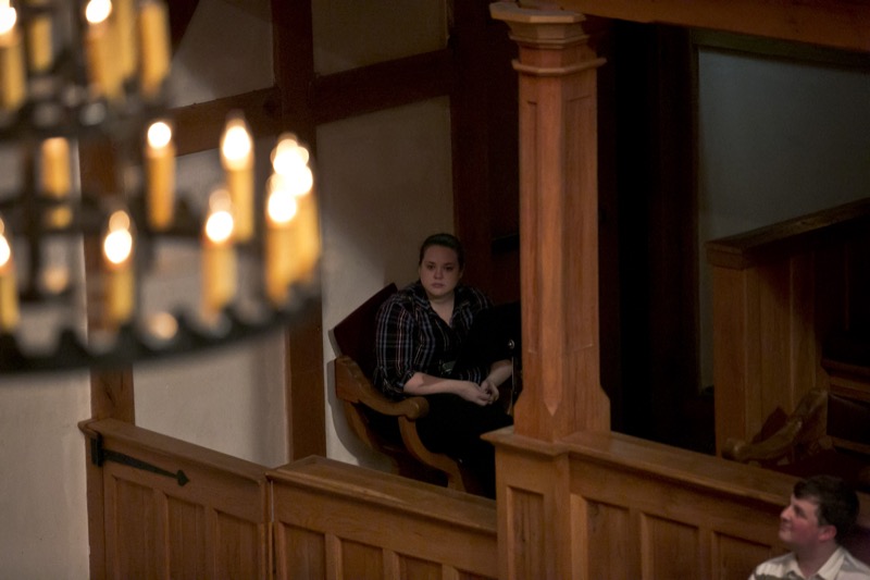 Jarom Brown in King Lear, production photo 4