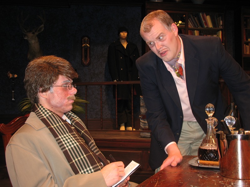 Sleuth production photo